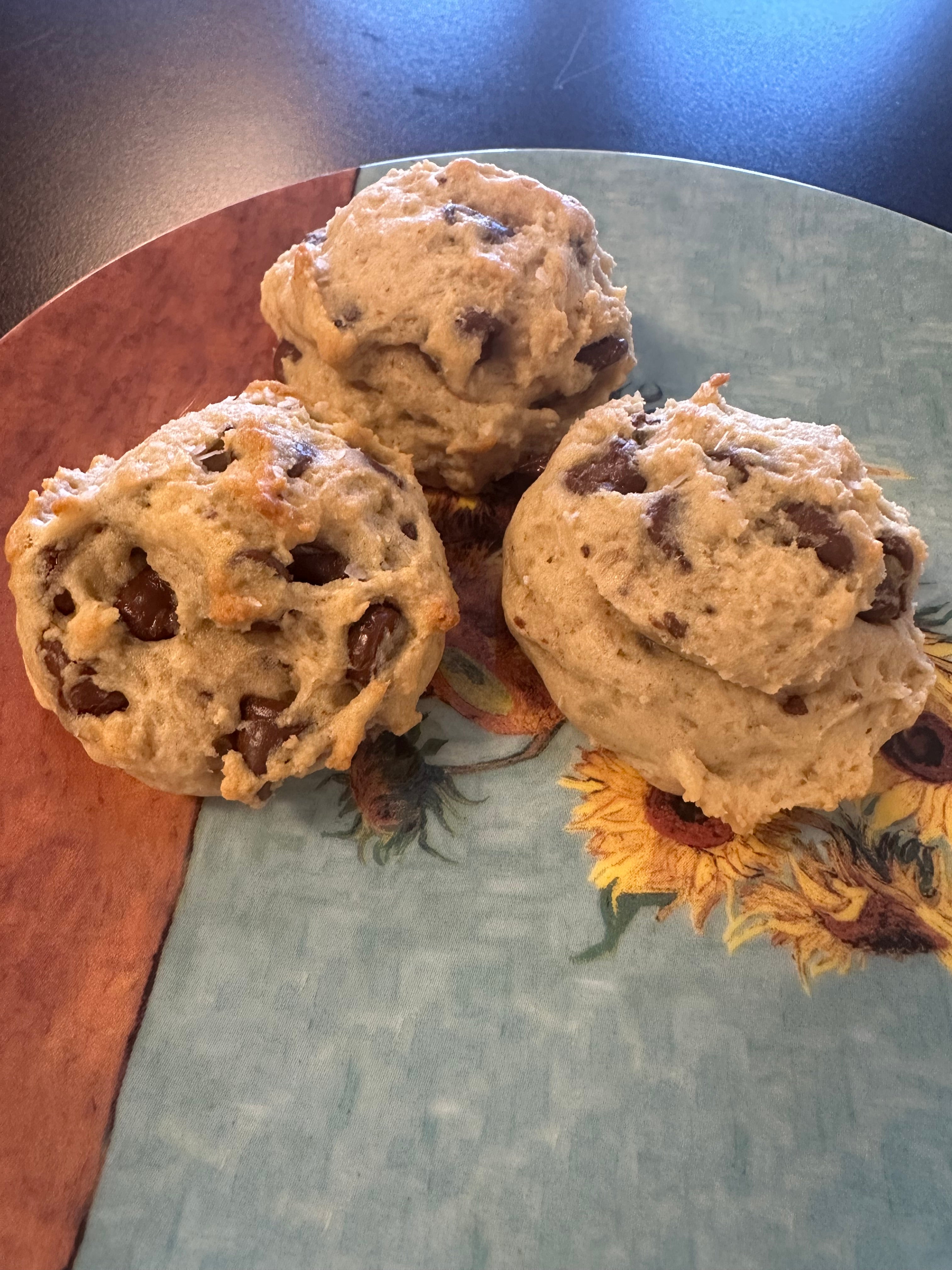 Banana Bread Chocolate Chip Cookies
