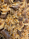 Individual Microwave Beef and Gravy with Egg Noodles